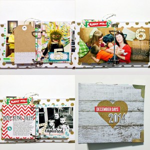 Hybrid December Daily for 2014 using Just Jaimee