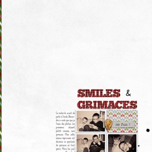 Smiles and grimaces