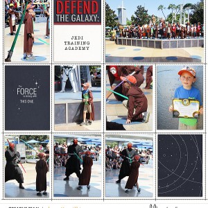 jedi training - left side