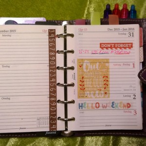 Planner stickers and dividers