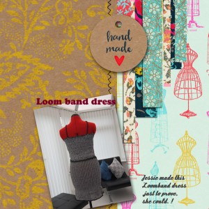 loom band dress