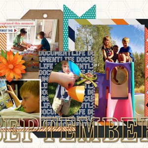 September Calendar Topper
