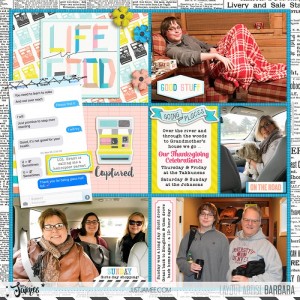 2015 Project Life | Week 48 Right Side