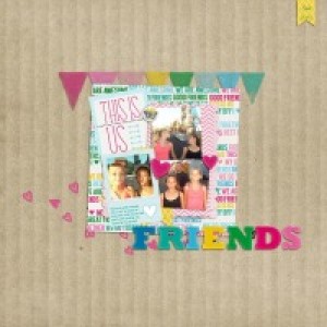 Friends - White Space Challenge
