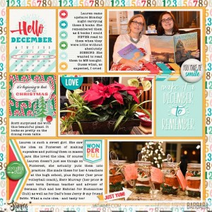 2015 Project Life Week 50 Left Side