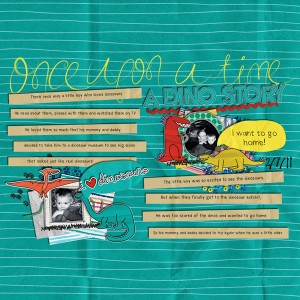 Once Upon a Time {A Dino Story}