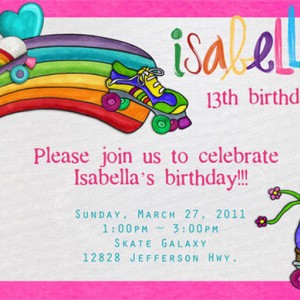 Isabella's invitation