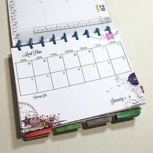 January Menu Planner