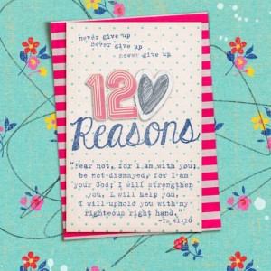 12 Reasons mini book cover
