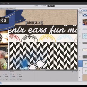 Souven-Ears ~ Watch Cheryl Scrap ~ Digital Scrapbooking - YouTube