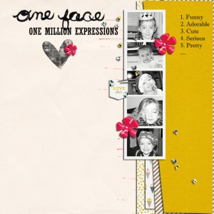One face - One million expressions