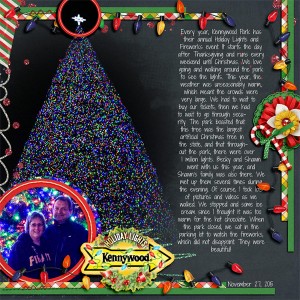 Kennywood Holiday Lights