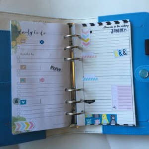 Personal size Planner spread 2