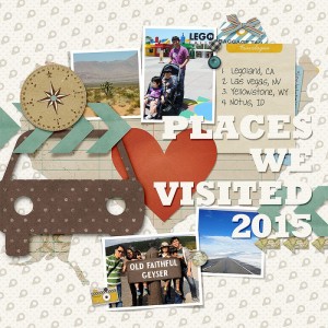 Places Visited 2015