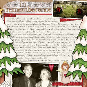 In Rememberance  (Kate Hadfield's Jan Blog Temp Challenge)