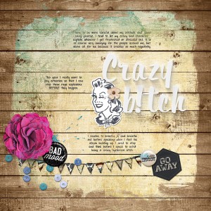 Crazy b!tch