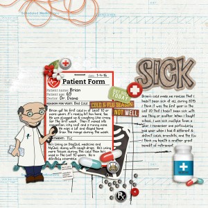 Sick = MOC4 - Day4 - Style/Photoless