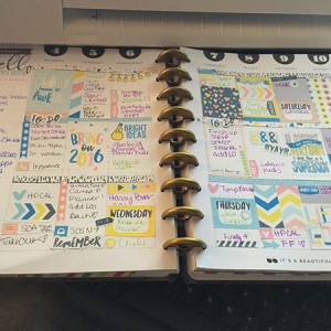 January 4-10 Planner Spread