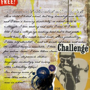 January 4: Photoless Challenge (Style Challenge)