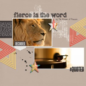 MOC4 Day 6 - Fierce is the Word