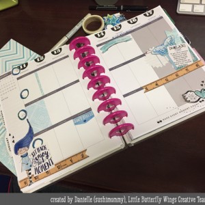 Relax & Enjoy (planner spread)