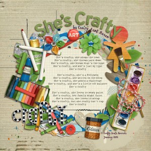 Day 6 - Shes Crafty