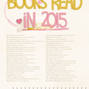 MOC16 - Day 2 - Books Read in 2015
