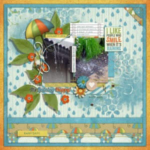 DAY 12 - EMBELLISHED TEMPLATE (TEMPLATE CHALLENGE) - RAINING-HAPPY!