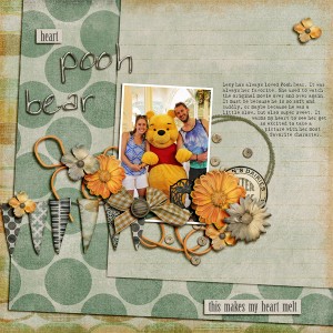 Heart Pooh Bear