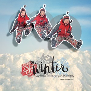 love - winter MOC day 10