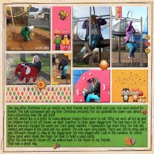 At The Playground With Louis