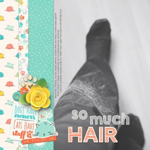 So. much. hair!