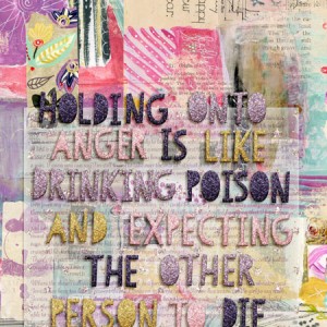MOC16 - Day 9 - Holding Onto Anger