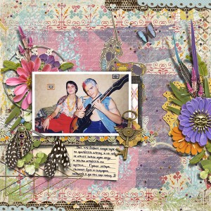 Gouache Hippies ))