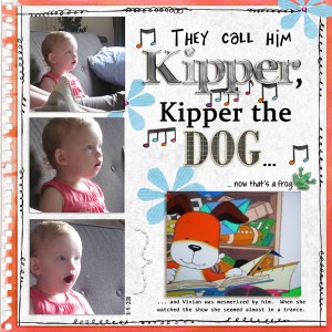 Kipper the Dog - MOC4 - Day 17 - Style/TitleWork Challenge