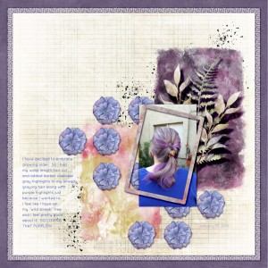 DAY 15 - Repeated Element (Inspiration Challenge) - My Purple Hair