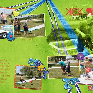 Kick Run Slide