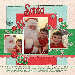 2015 Matthew with Santa
