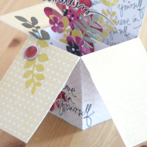 card in a box