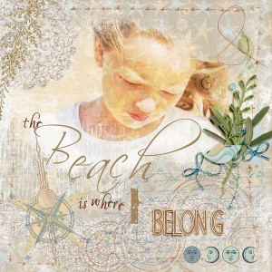 the beach