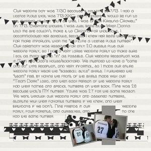 Wedding Numbers