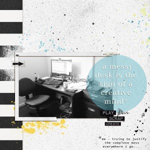 Messy Desk