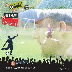Biggest Fan - MOC4 - Day 23 - Photography/Double Exposure Challenge