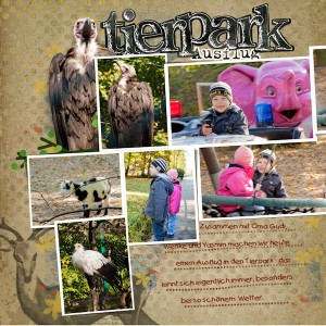 TierparkAusflug II ~ Double Page