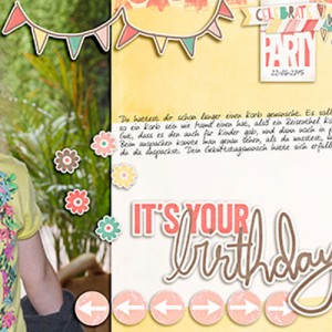2 Pager It´s your Birthday