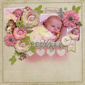 megan 2 weeks old