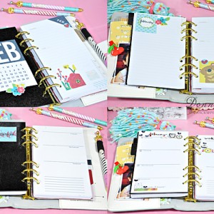 Love letters (add-on) hybrid planner (February setup)