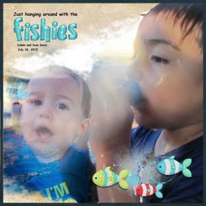Just Hanging Around with the Fishies MOC4-Day23-DoubleExposure