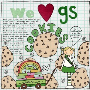 We Love Girl Scout Cookies
