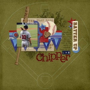 Batter Up - April Template Challenge